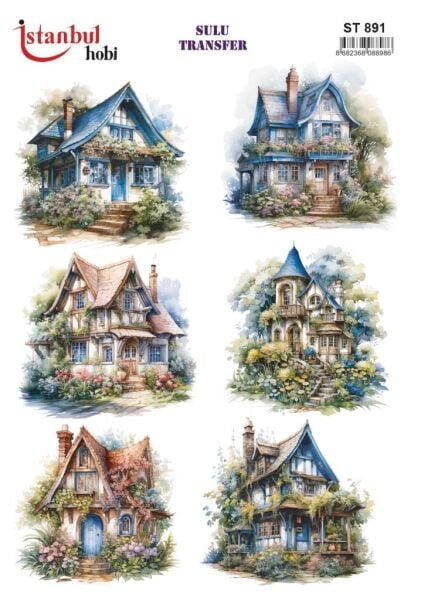 Sulu Transfer Kağıdı 25x35cm ST-891