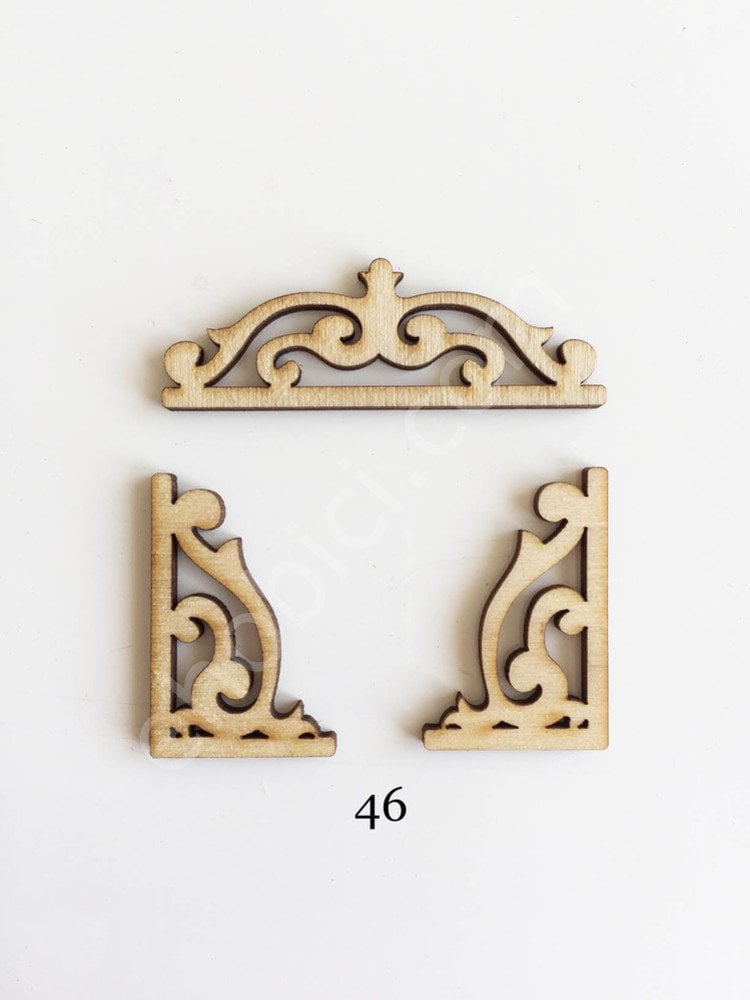 Lazer Kesim Süsler 46