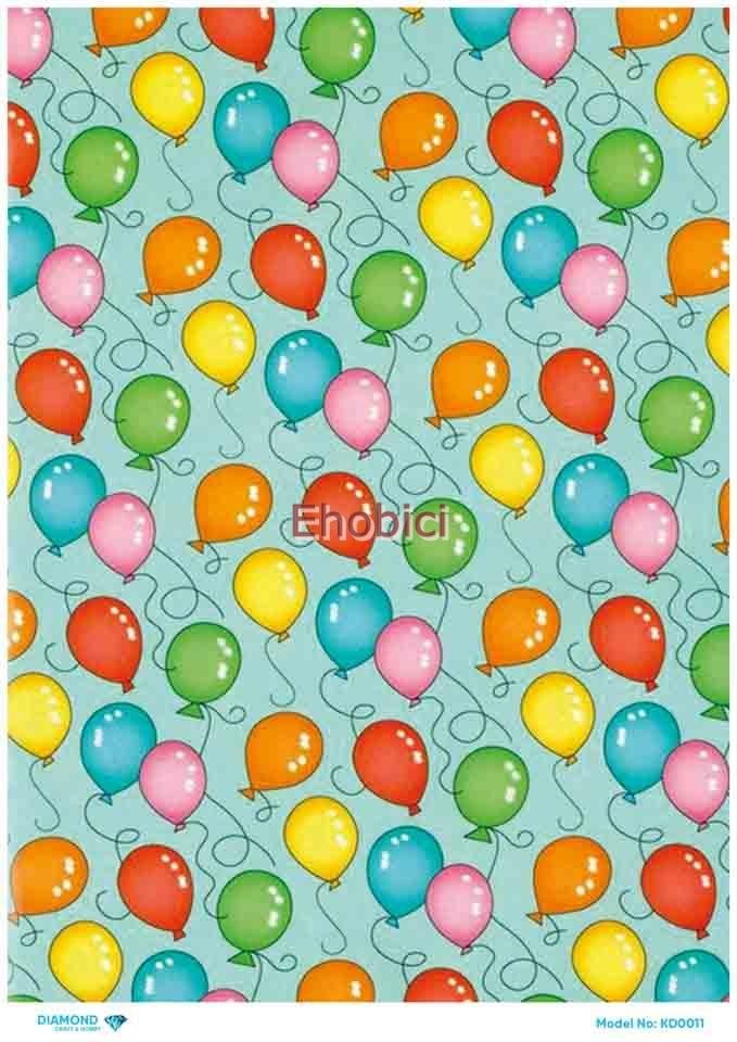 Diamond Pirinç Dekopaj Kağıdı - KD-011