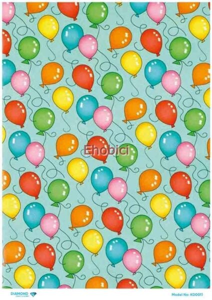 Diamond Pirinç Dekopaj Kağıdı - KD-011
