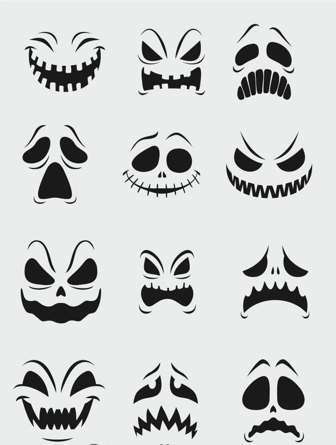 Diğer Karışık Desenler Stencil Şablon (21x30) S-247