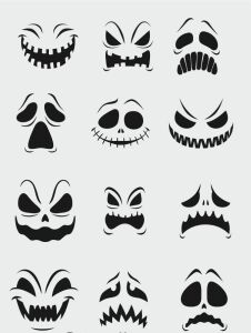 Diğer Karışık Desenler Stencil Şablon (21x30) S-247