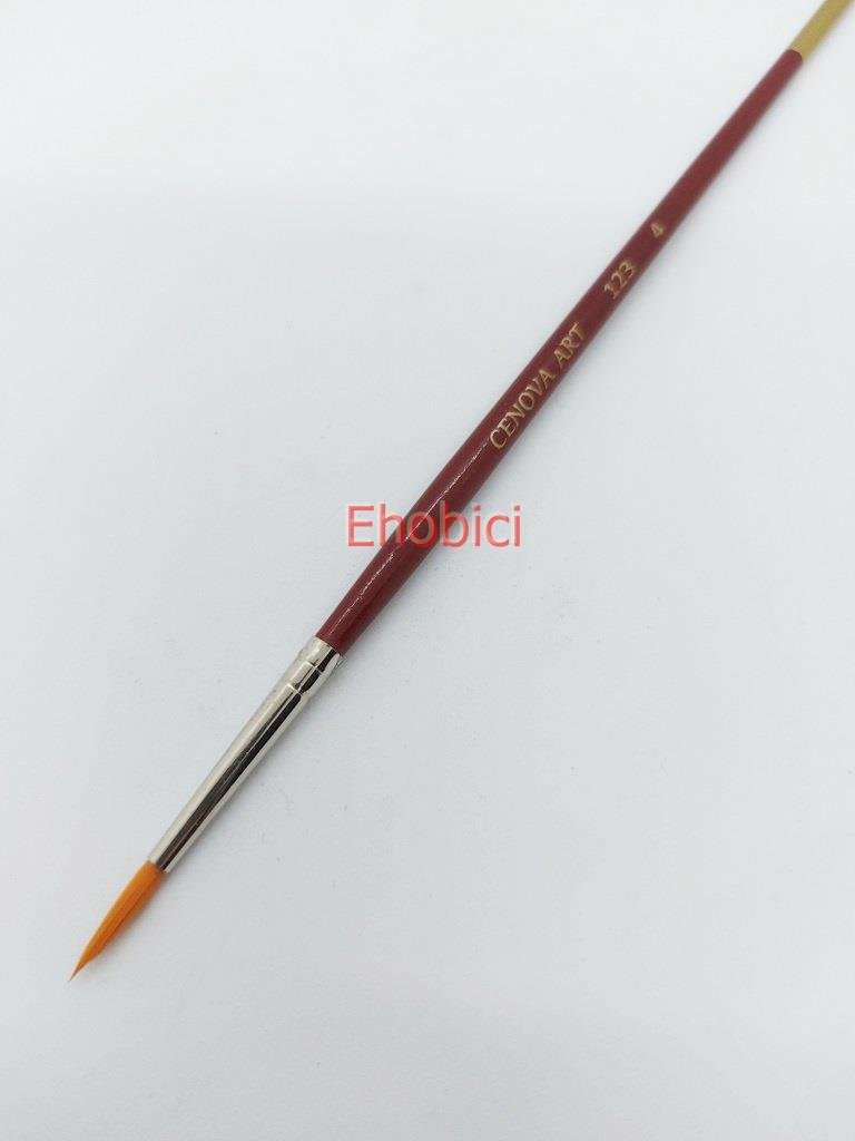 Cenova Art 123 Yuvarlak Uç Kontur Fırça No:4