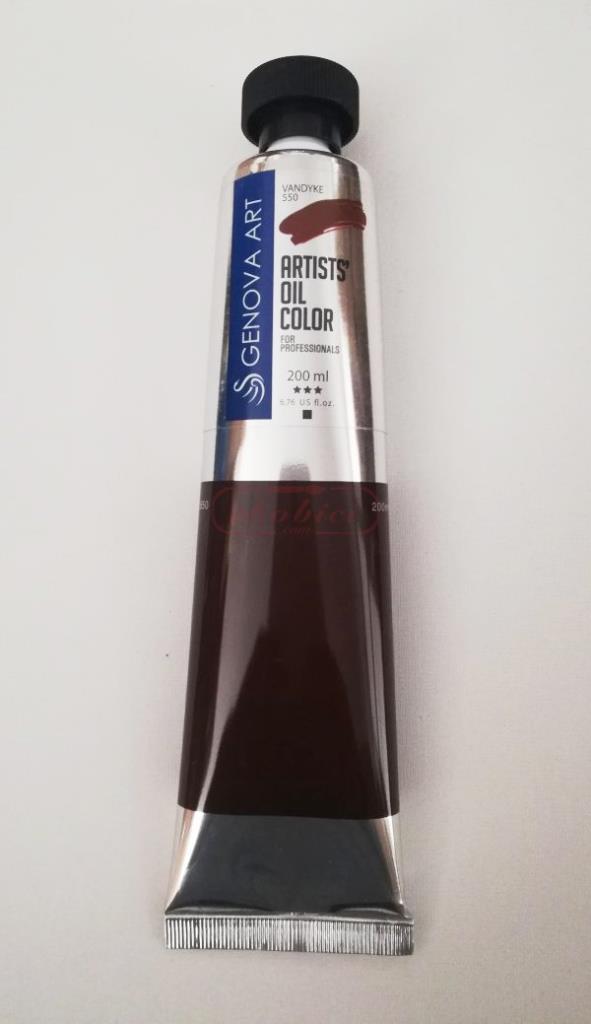 Cenova Art Profesyonel Yağlı Boya 550 Vandyke Brown 200ml