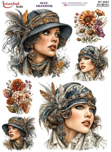 Sulu Transfer Kağıdı 25x35cm ST-2251