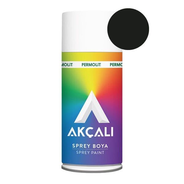 Akçalı Sprey Boya 326 Parlak Siyah 400ML