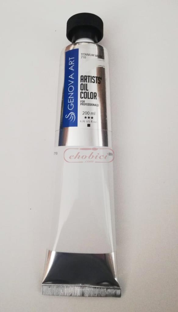 Cenova Art Profesyonel Yağlı Boya 710 Titanium White 200ml
