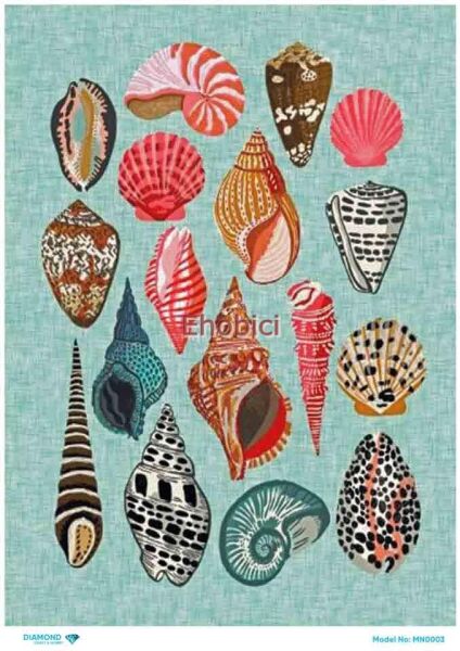 Diamond Pirinç Dekopaj Kağıdı - MN-003