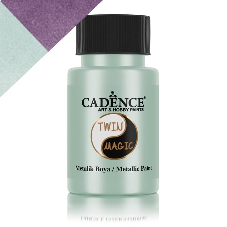 Cadence Twin Magic Metalik Boya TM-01 A.Yeşil-Kırmızı