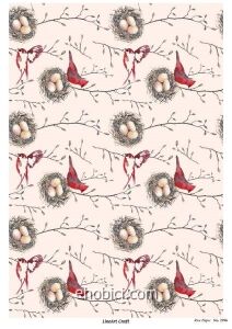 Lineart Pirinç Dekopaj Kağıdı Model - 2996