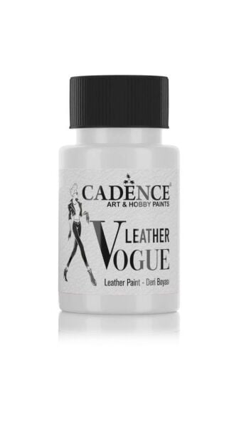 Cadence Deri Boyası Opak LV-01 Beyaz 50ml Leather Vouge Paint