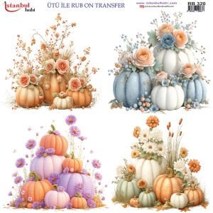 Ütü ile Rub On Transfer Kağıdı 30x30cm RB-320