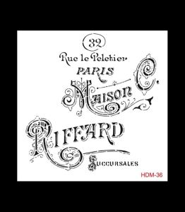 HDM36 Cadence Home Dekor Stencil 25x25