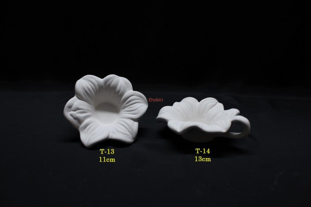 Seramik Yaprak Tabak 11cm T-13