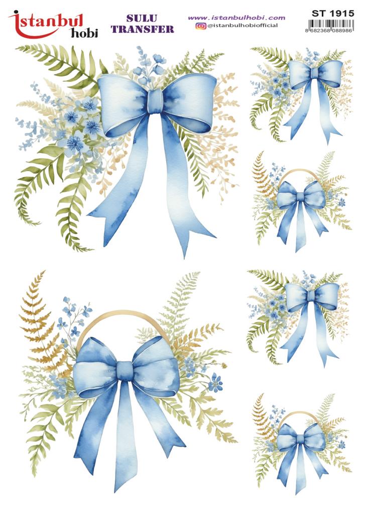 Sulu Transfer Kağıdı 25x35cm ST-1915