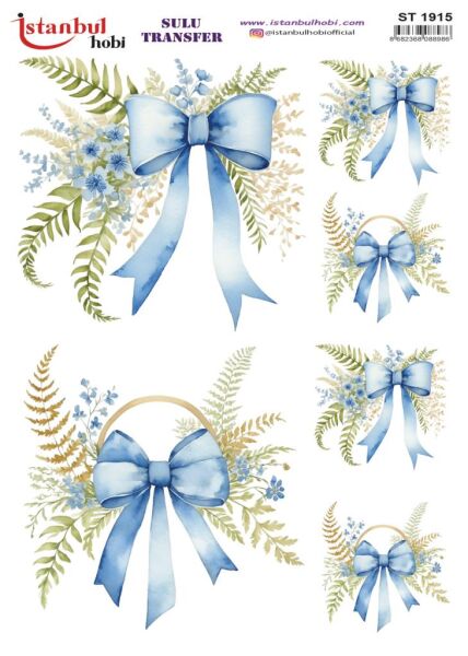 Sulu Transfer Kağıdı 25x35cm ST-1915