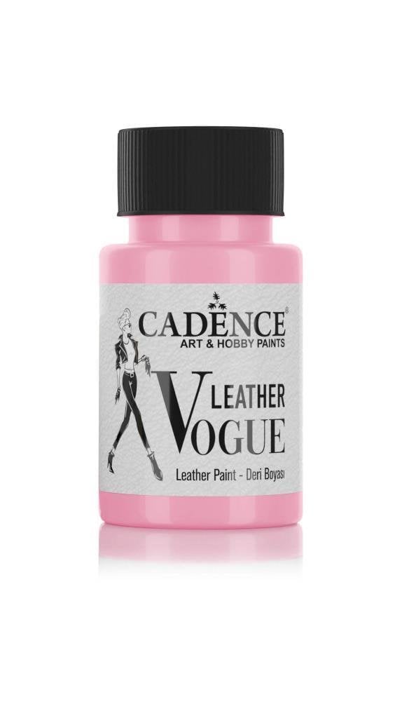 Cadence Deri Boyası Opak LV-05 Pembe 50ml Leather Vouge Paint