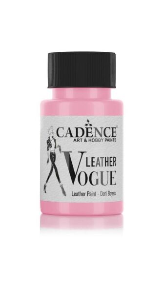 Cadence Deri Boyası Opak LV-05 Pembe 50ml Leather Vouge Paint