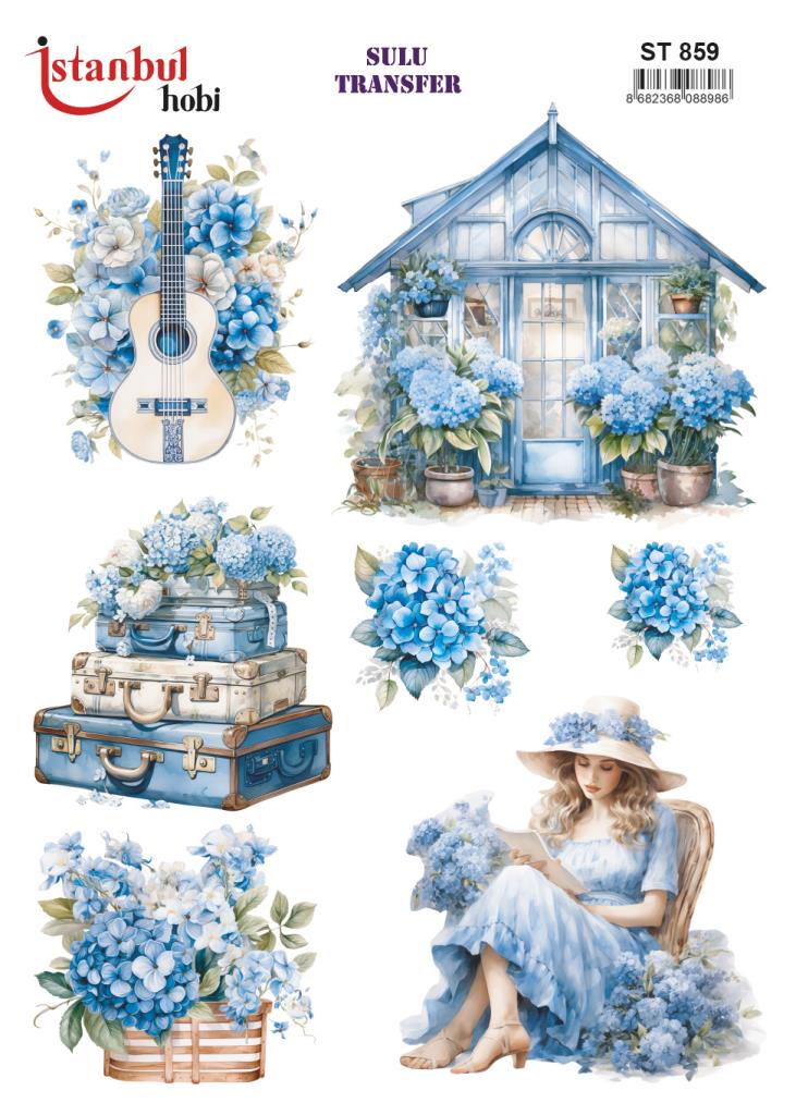 Sulu Transfer Kağıdı 25x35cm ST-859