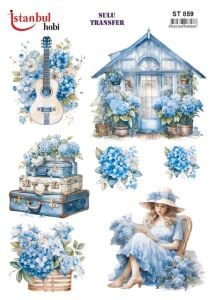 Sulu Transfer Kağıdı 25x35cm ST-859