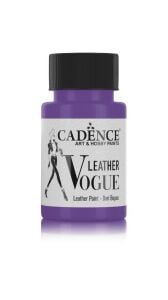 Cadence Deri Boyası Opak LV-07 Mor 50ml Leather Vouge Paint