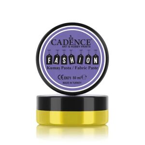 Cadence Opak Kumaş Rölyef Pasta FP-02 Limon 50ml