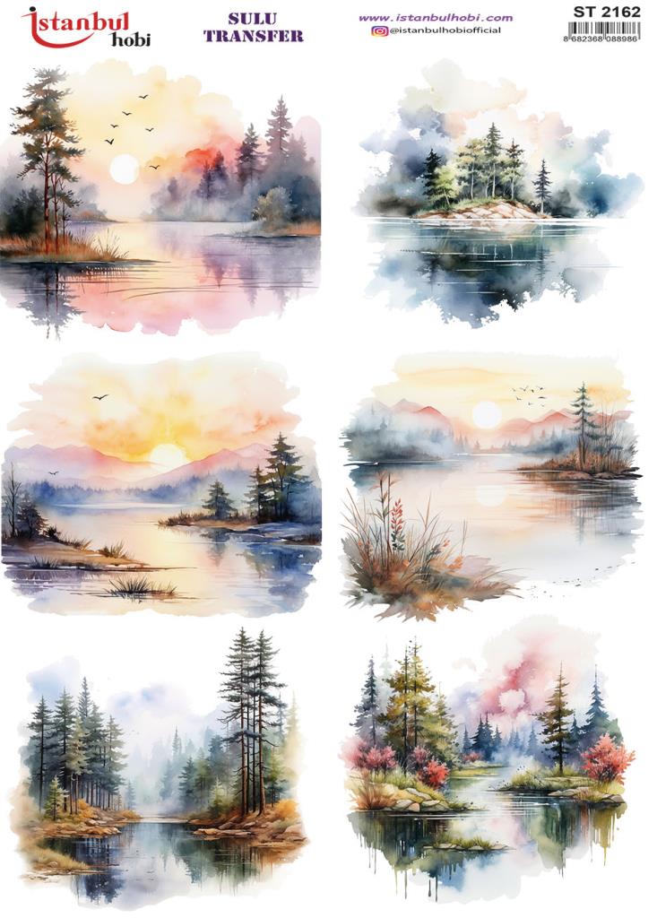 Sulu Transfer Kağıdı 25x35cm ST-2162