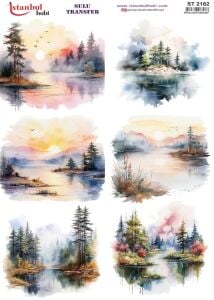 Sulu Transfer Kağıdı 25x35cm ST-2162