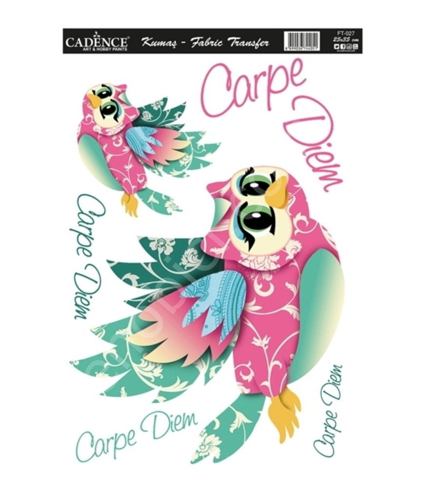 FT-27  Cadence Kumaş Transfer 25x35cm