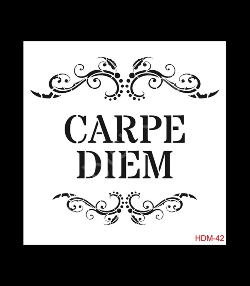 HDM42 Cadence Home Dekor Stencil 25x25