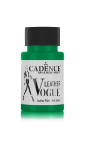Cadence Deri Boyası Opak LV-10 Yeşil 50ml Leather Vouge Paint