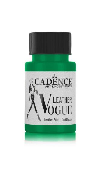 Cadence Deri Boyası Opak LV-10 Yeşil 50ml Leather Vouge Paint