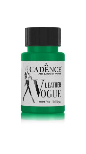 Cadence Deri Boyası Opak LV-10 Yeşil 50ml Leather Vouge Paint
