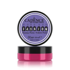 Cadence Opak Kumaş Rölyef Pasta FP-05 Fuşya 50ml
