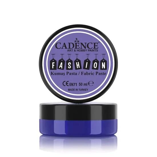 Cadence Opak Kumaş Rölyef Pasta FP-07 Ultra Violet 50ml