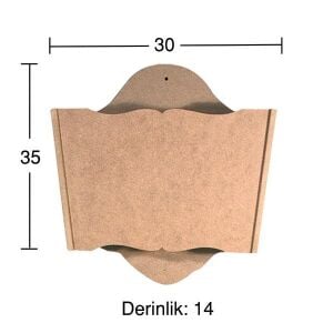 Ahşap Kapıcı Kutusu KP121