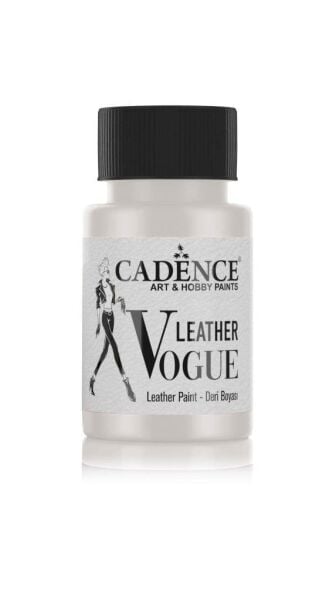 Cadence Deri Boyası Metalik LVM-01 İnci 50ml Leather Vouge Paint