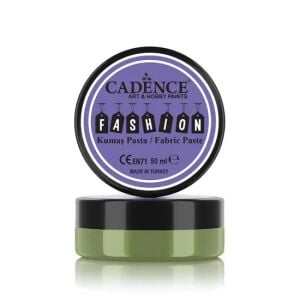 Cadence Opak Kumaş Rölyef Pasta FP-08 Fıstık Yeşili 50ml