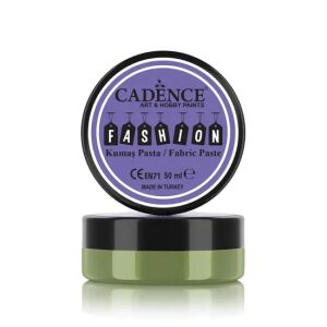 Cadence Opak Kumaş Rölyef Pasta FP-08 Fıstık Yeşili 50ml