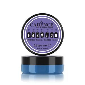 Cadence Opak Kumaş Rölyef Pasta FP-09 Royal Mavi 50ml