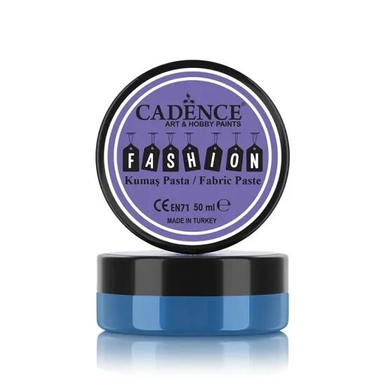Cadence Opak Kumaş Rölyef Pasta FP-09 Royal Mavi 50ml