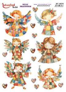 Sulu Transfer Kağıdı 25x35cm ST-1374