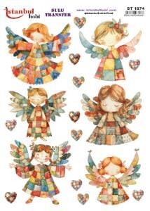 Sulu Transfer Kağıdı 25x35cm ST-1374