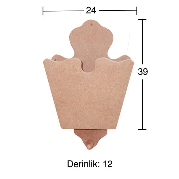 Ahşap Kapıcı Kutusu KP124