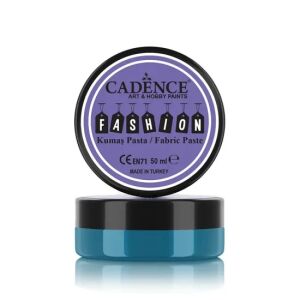 Cadence Opak Kumaş Rölyef Pasta FP-10 Turkuaz 50ml