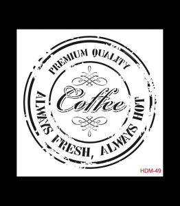 HDM49 Cadence Home Dekor Stencil 25x25