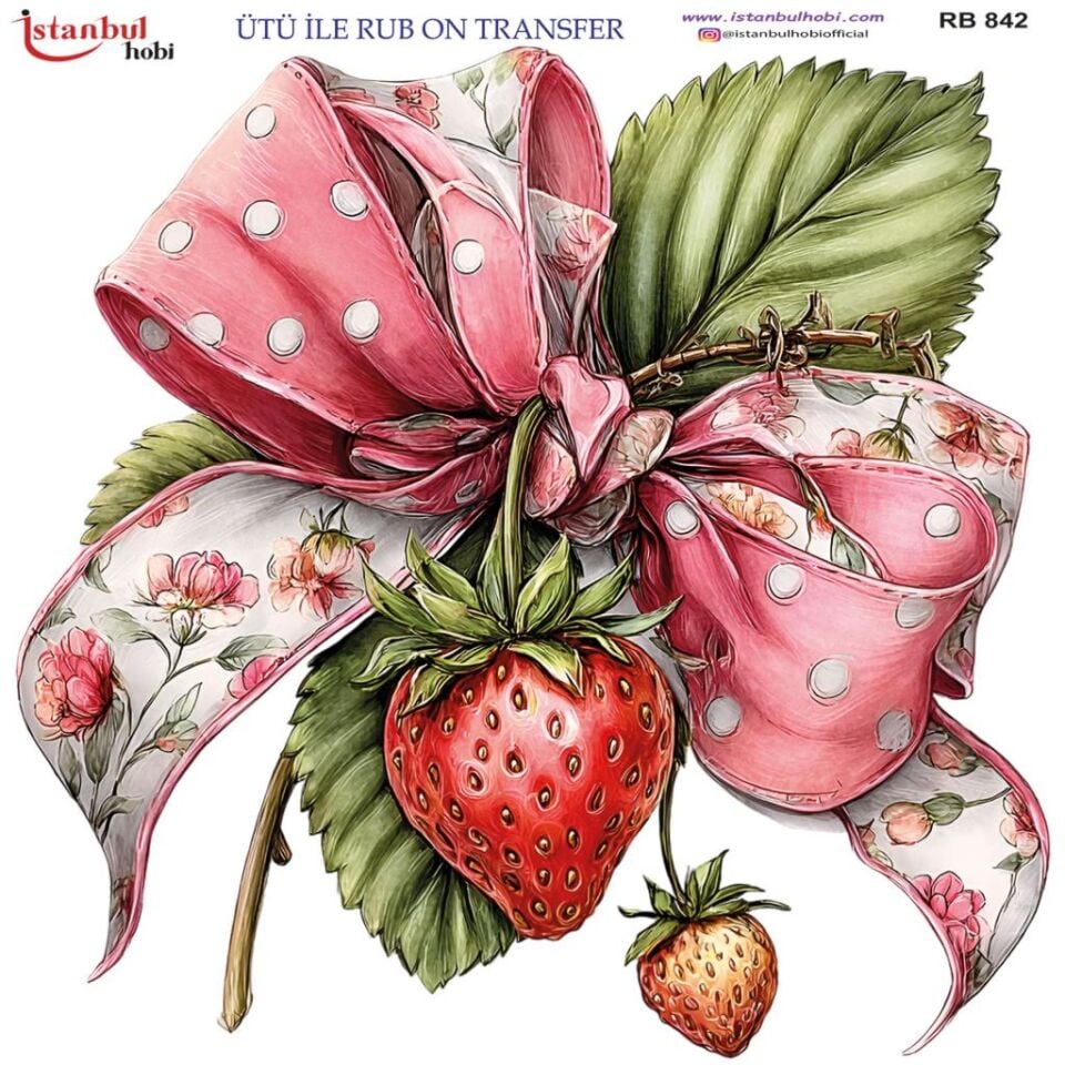 Ütü ile Rub On Transfer Kağıdı 30x30cm RB-842