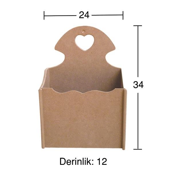 Ahşap Kapıcı Kutusu KP125