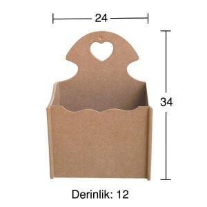 Ahşap Kapıcı Kutusu KP125