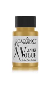 Cadence Deri Boyası Metalik LVM-04 Altın 50ml Leather Vouge Paint